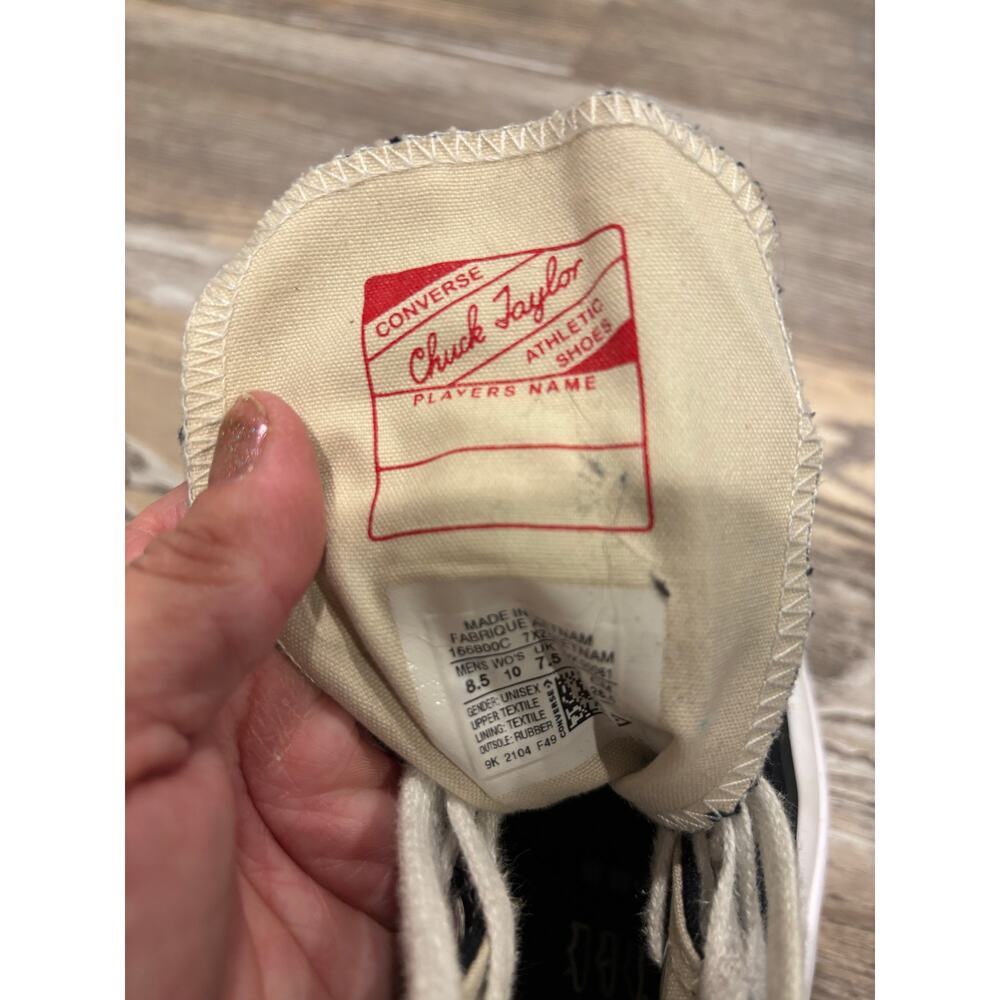 Converse Run Star Hike Hi Sneakers Chuck Taylor Unisex Womens 10 Mens 8.5 - Picture 10 of 14